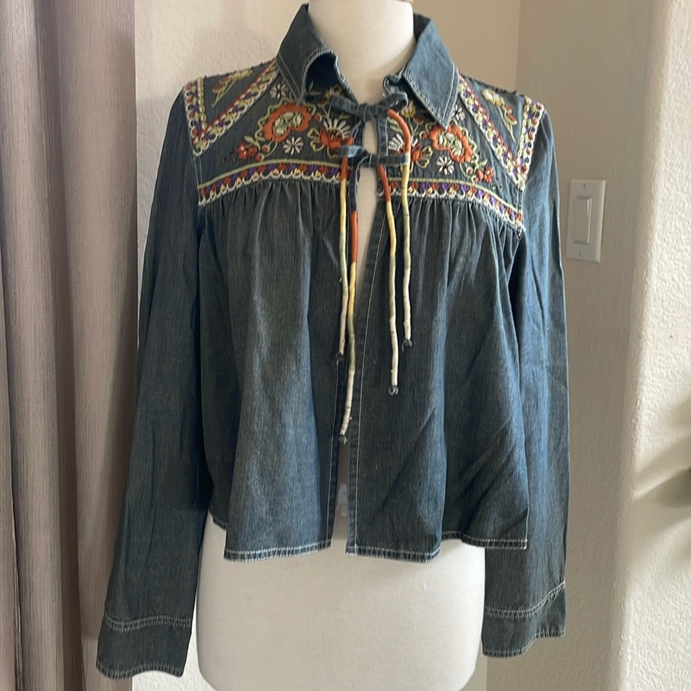 Double D Ranch Lightweight Chambray Jacket - image 1